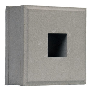 บล็อคช่องลม เหลี่ยมจัตุรัสเล็ก 20x20x9 ซม.
